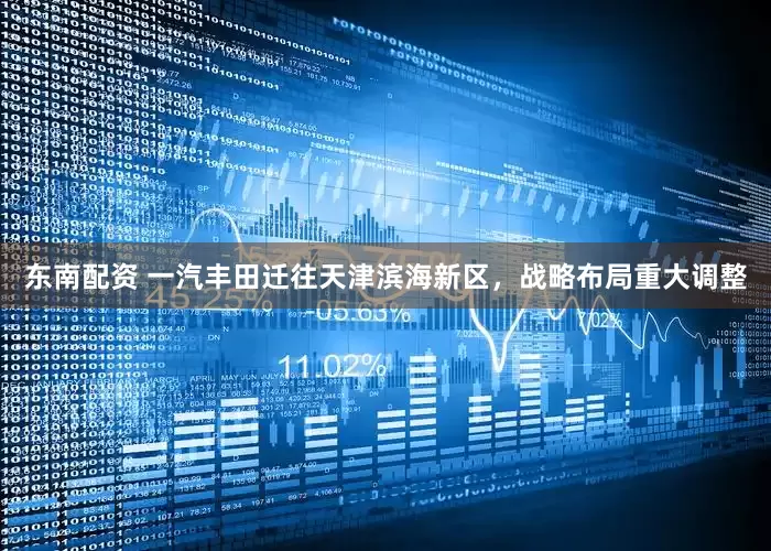 东南配资 一汽丰田迁往天津滨海新区，战略布局重大调整